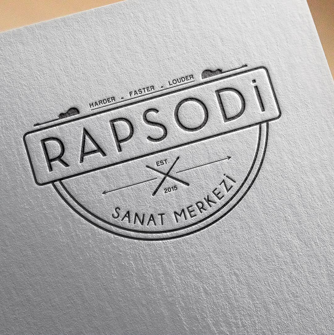 Rapsodi Sanat is a new born baby for İzmir with its brand new corporate identity. Shortly they will be one of the biggest art centers around for sure. We hope you will have a chance to visit, you will not be regretful.